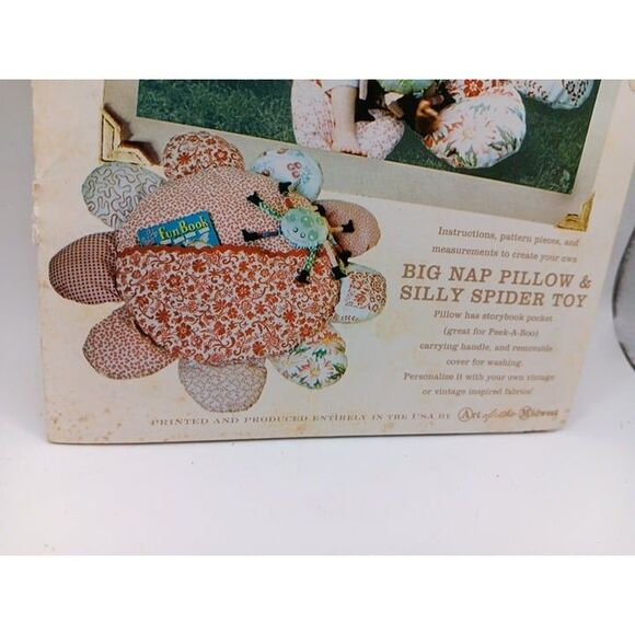 5/$25 Country Living Little Daisy's "Big Nap Pillow" Sewing Pattern Amy Butler - Picture 2 of 5